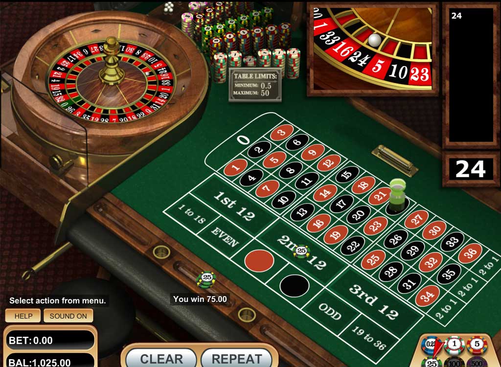 Jeux Casino Roulette