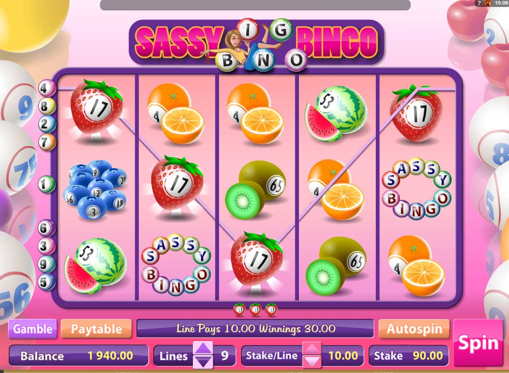 Sassy Bingo Slot Machine