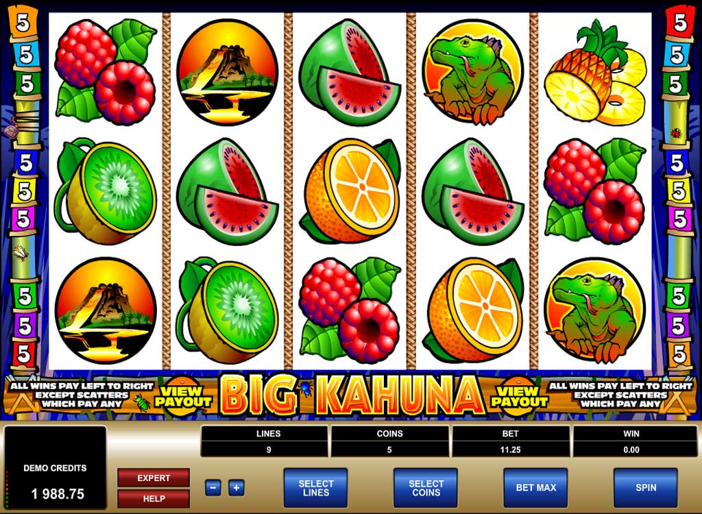 Jouer à Big Kahuna