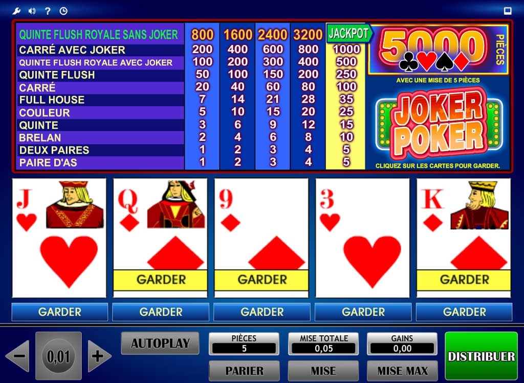 Jeux Casino Poker