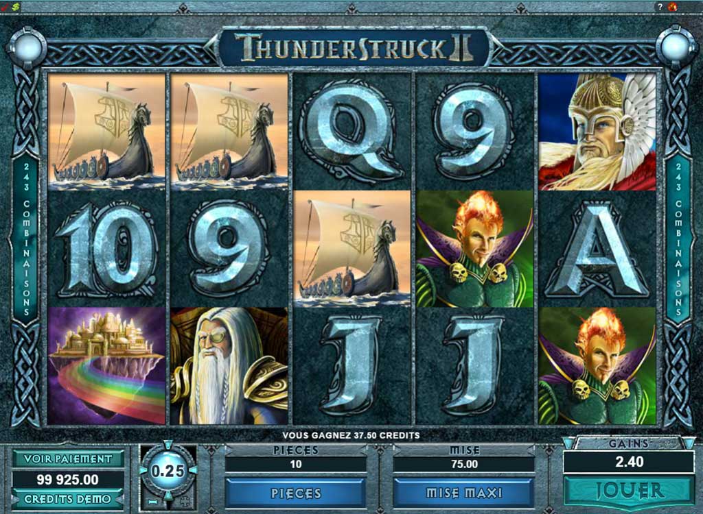 Jouer à Thunderstruck II
