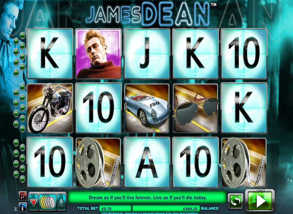 Jouer à James Dean