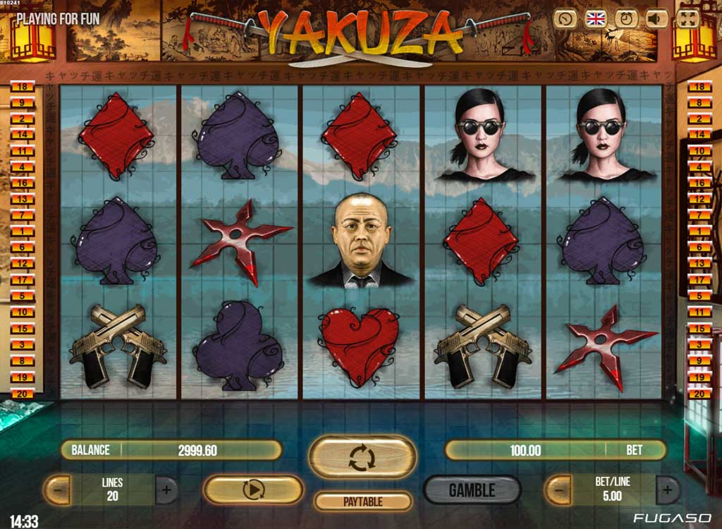 Jouer à Yakuza