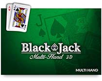 Blackjack Multi Hand 3D