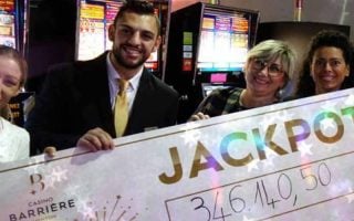Jackpot au casino Barrière de Menton