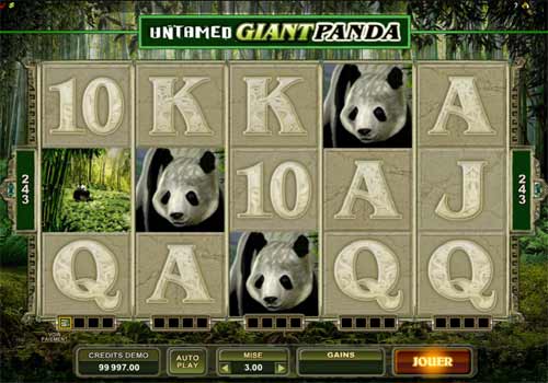 Machine à sous Untamed Giant Panda