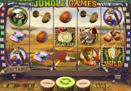 Machine à sous Jungle Games
