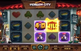 Rendez-vous avec la machine à sous Penguin City d’Yggdrasil Gaming le 24 juillet 2018