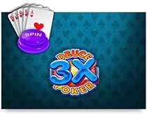 3x Deuce Poker