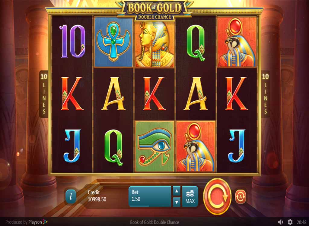 Jouer à Book of Gold: Double Chance