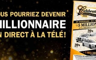 Un couple de l’Outaouais gagne 1 000 000 $ lors de la loterie Célébration 2019