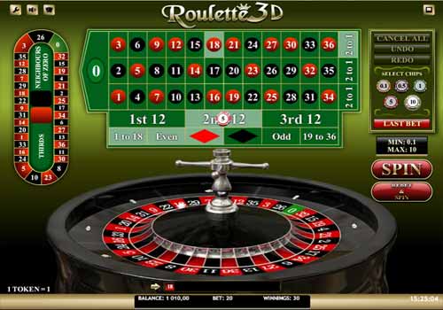 Aperçu Roulette 3D