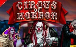 25 000 euros à gagner sur la machine à sous Circus of Horror de GameArt