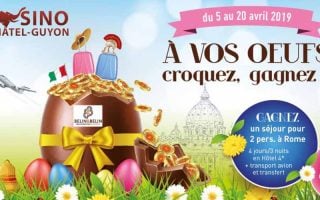 De nombreux lots à gagner pour les fêtes de Pâques au Casino de Châtel-Guyon