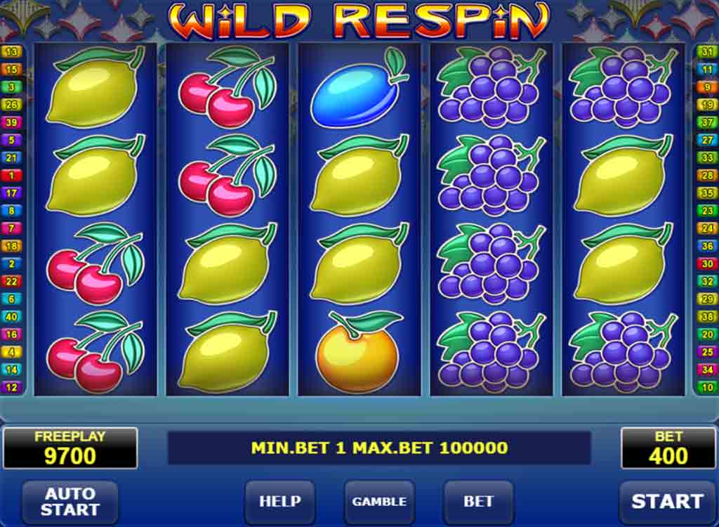 Wild Respin Slot Machine