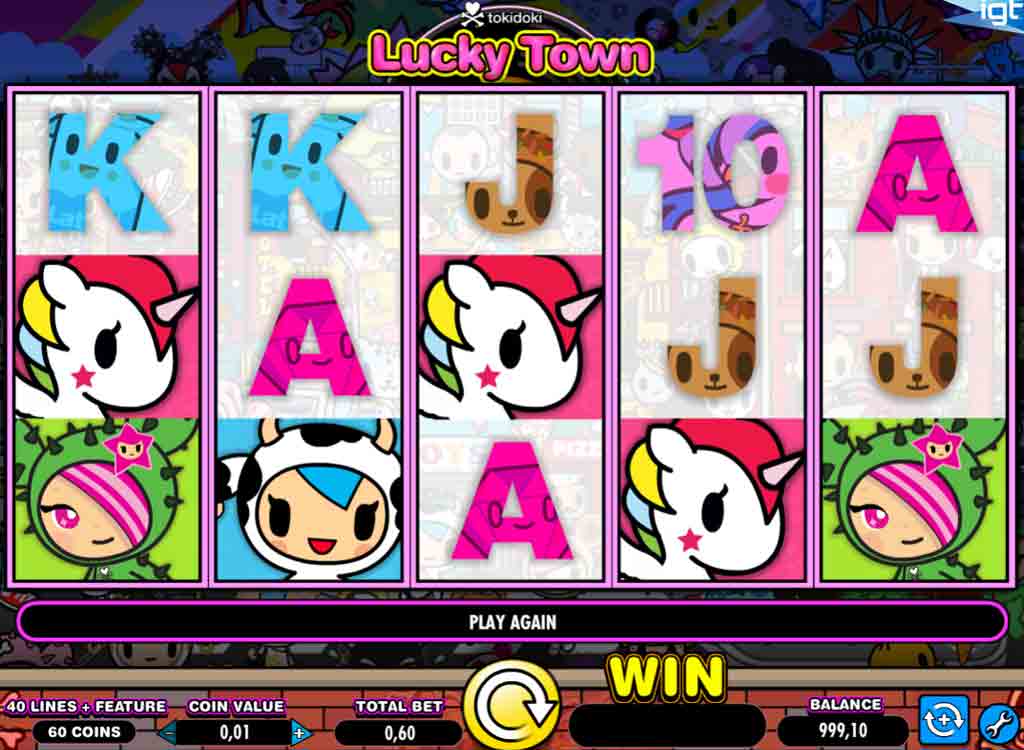 Tokidoki Lucky Town Slot Machine