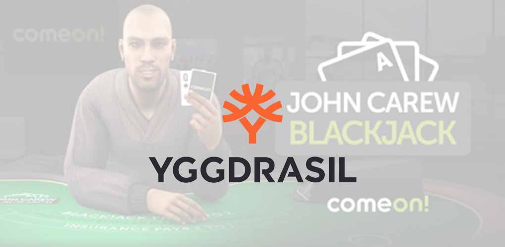 Yggdrasil Gaming sort son nouveau jeu John Carew Blackjack