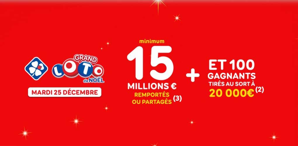 Le Grand Loto de Noël de 2019 réserve aux parieurs un jackpot exceptionnel