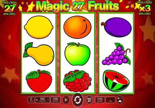 Machine à sous Magic Fruits 27
