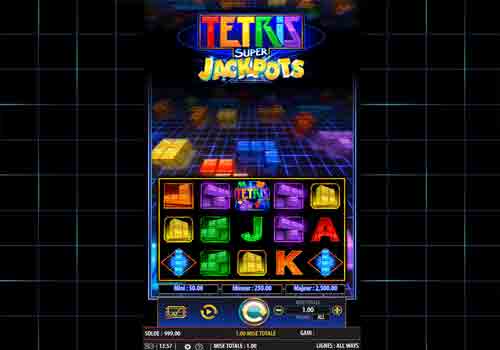 Machine à sous Tetris Super Jackpots