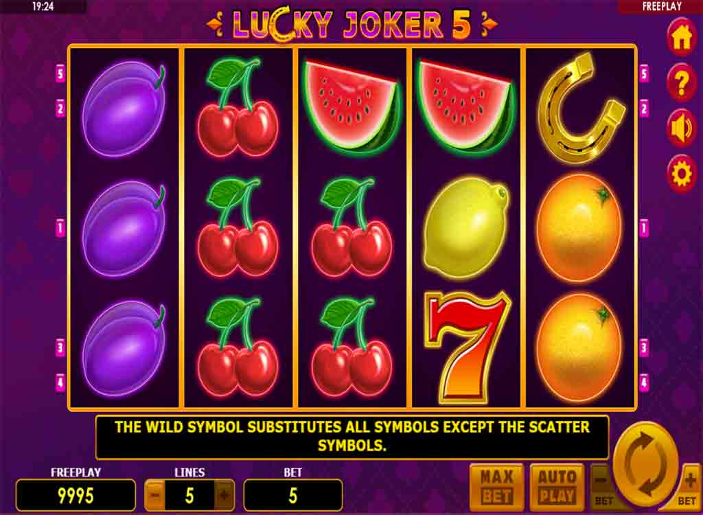 Jouer à Lucky Joker 5