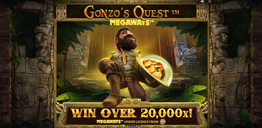 Jeu de Casino Gonzo's Quest Megaways