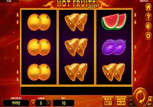 Machine à sous Hot Fruits Deluxe