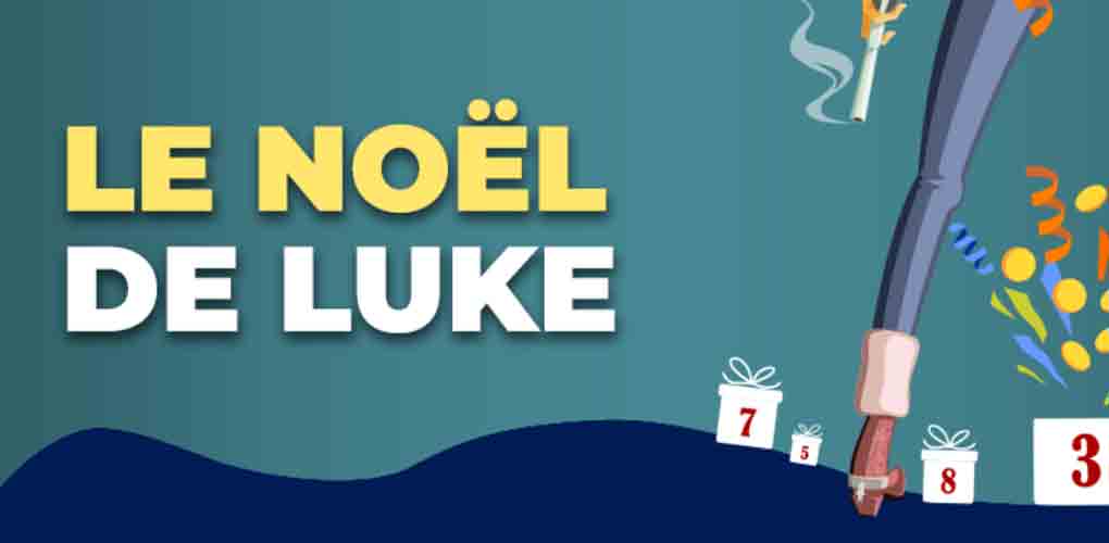 Profitez chaque jour d’une promotion surprise avec le Noël de Luke sur Lucky Luke Casino