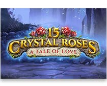 15 Crystal Roses a Tale of Love