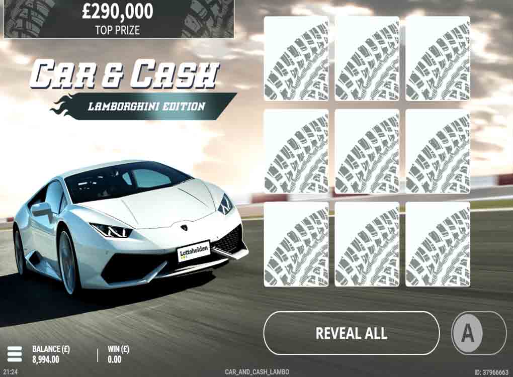 Jouer à Car & Cash Lamborghini Huracan Edition