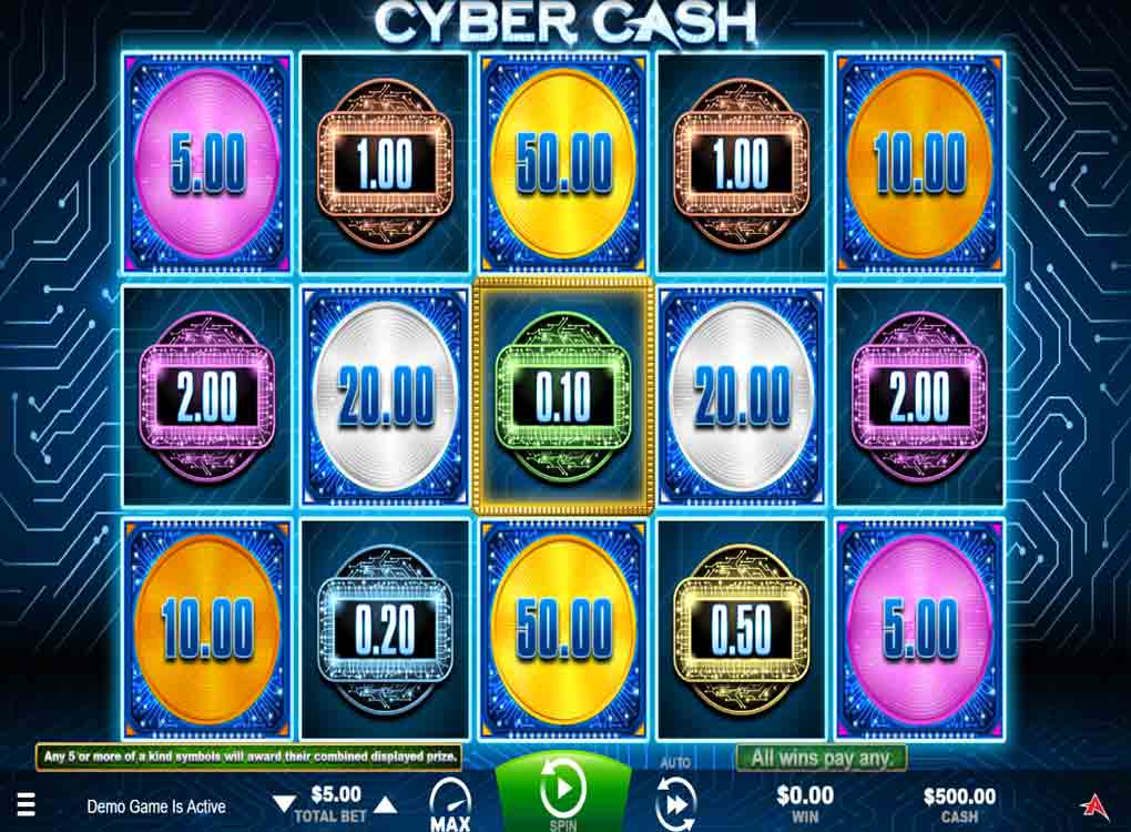 Jouer à Cyber Cash
