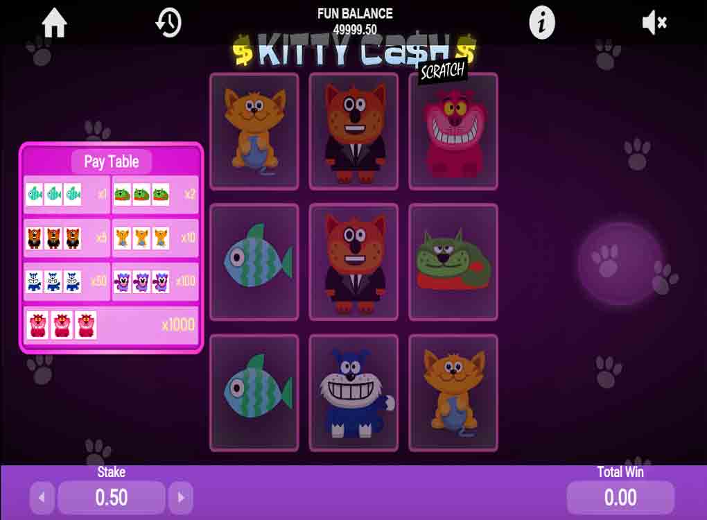 Jouer à Kitty Cash Scratch