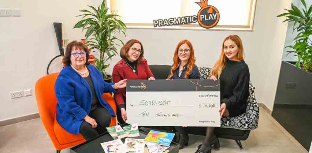 Pragmatic Play fait un don de 10 000 euros à SOAR pour la journée internationale de la femme