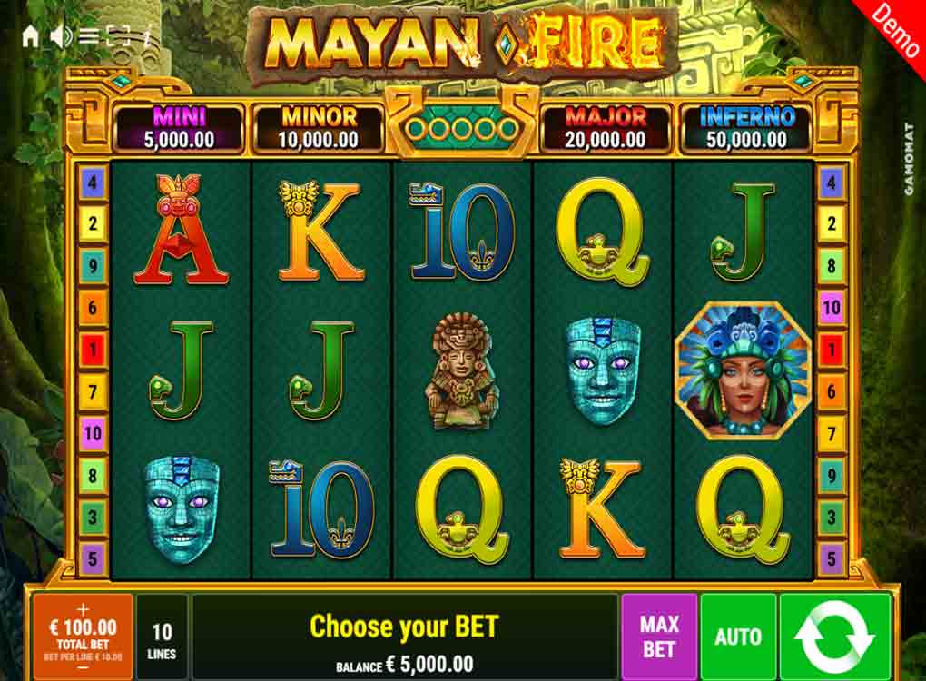 Jouer à Mayan Fire