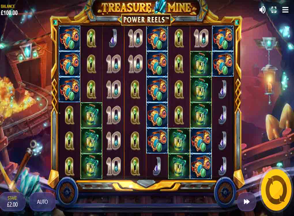 Jouer à Treasure Mine Power Reels