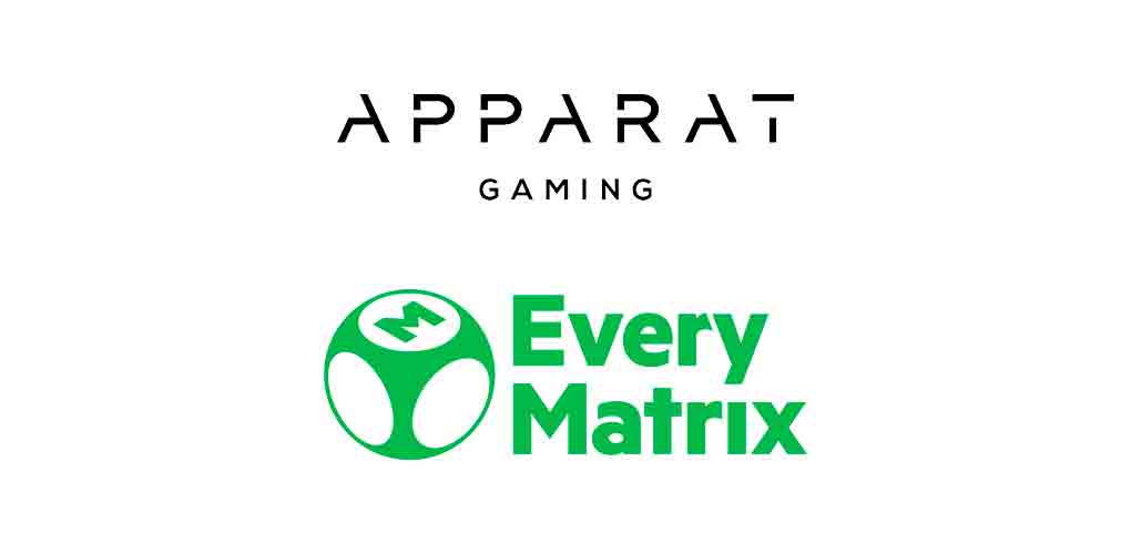 Apparat Gaming et EveryMatrix signent un nouvel accord de contenu