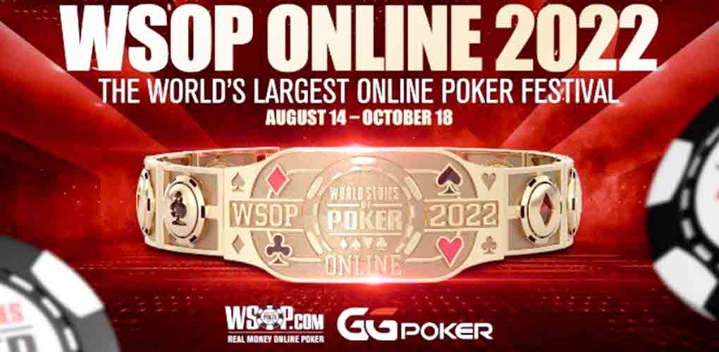 Le WSOP étant fini, voici le WSOP Online 2022 pour les joueurs de poker !