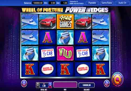Machine à sous Wheel of Fortune Power Wedges