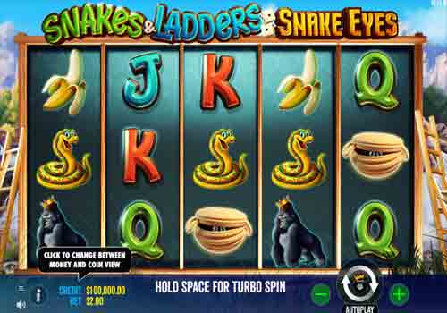 Machine à sous Snakes & Ladders Snake Eyes