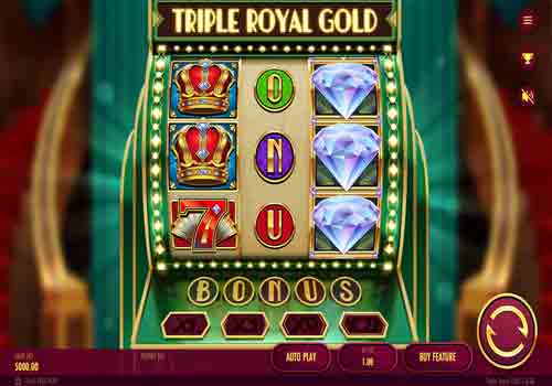 Mesin Slot Triple Royal Gold