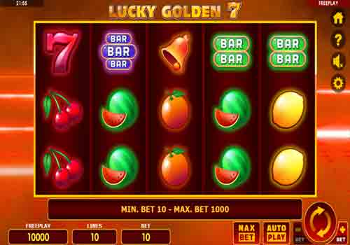 Mesin Slot Lucky Golden 7