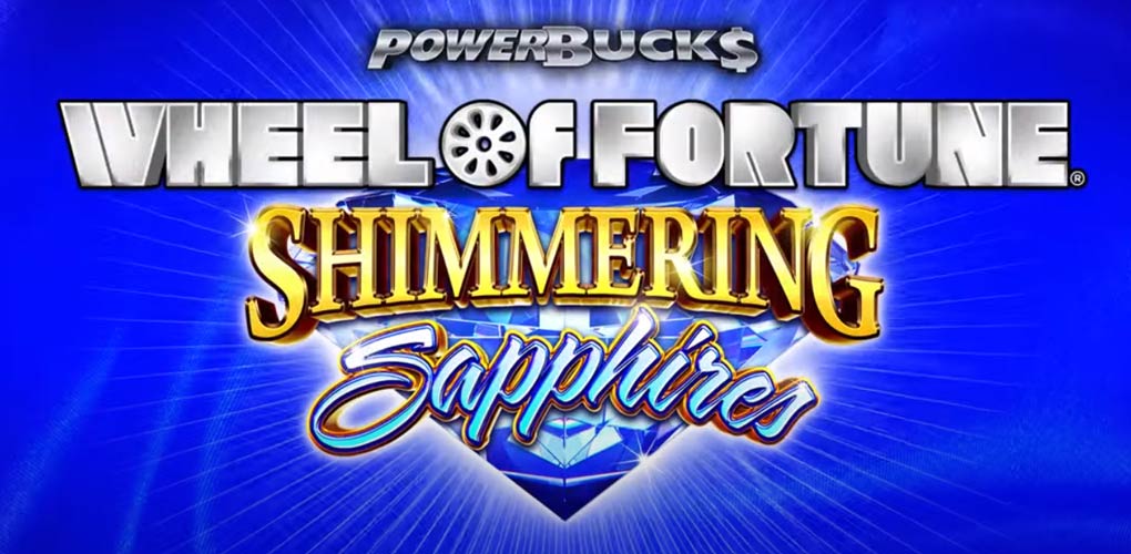 Powerbucks Wheel of Fortune Shimmering Sapphire