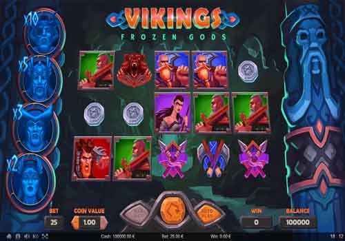 Machine à sous Vikings Frozen Gods