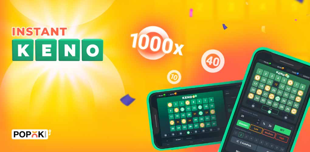 PopOK Gaming lance son nouveau jeu l'Instant Keno