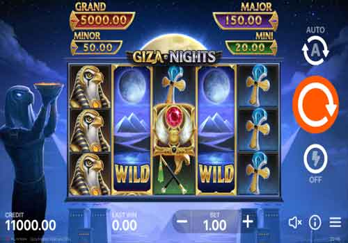 Machine à sous Giza Nights: Hold and Win